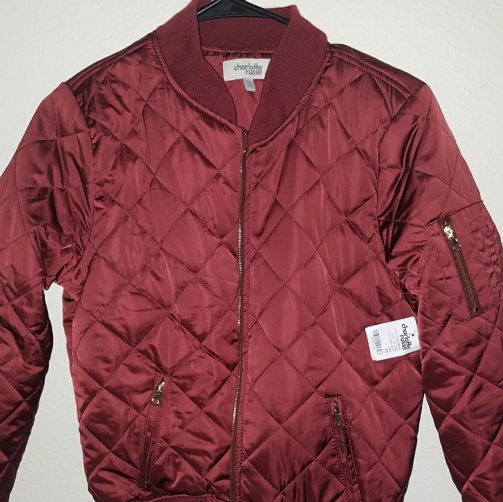 Charlotte russe  bomber jacket